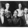 William Daniel Grisham, Mary Ann Witt and children