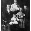 James and Cora Grisham and children